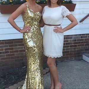 Gold Prom Dress